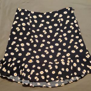 Floral print skirt